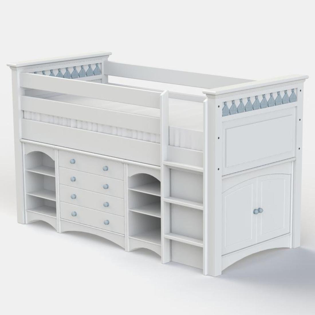 Blue clearance cabin bed